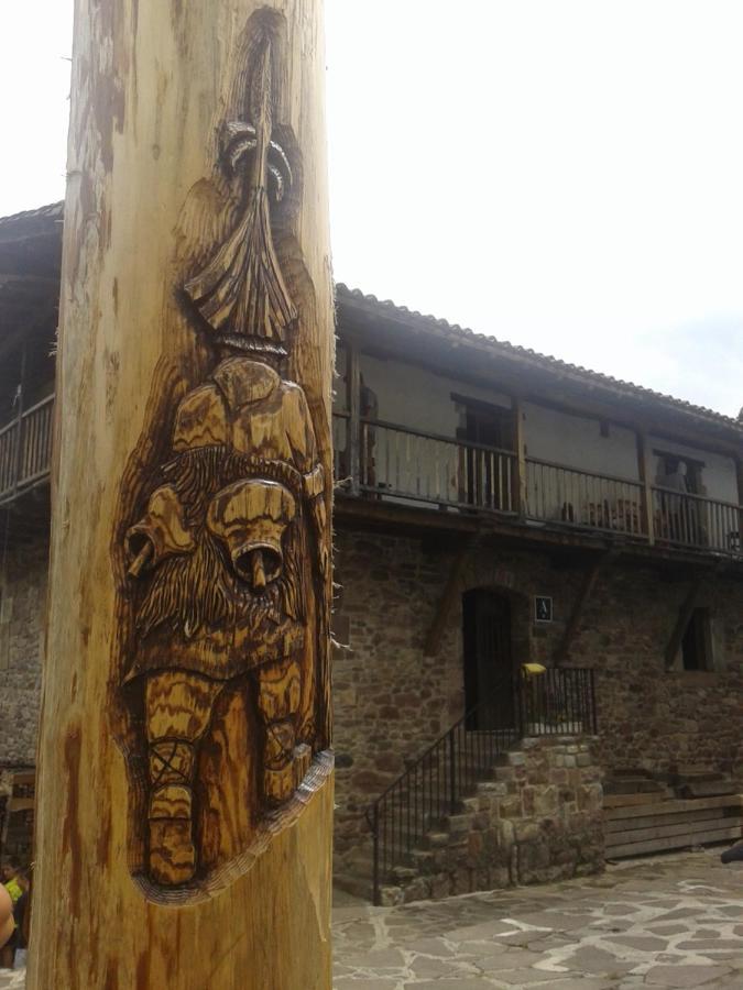 Albergue Olasenea Aterpea Zubieta Buitenkant foto